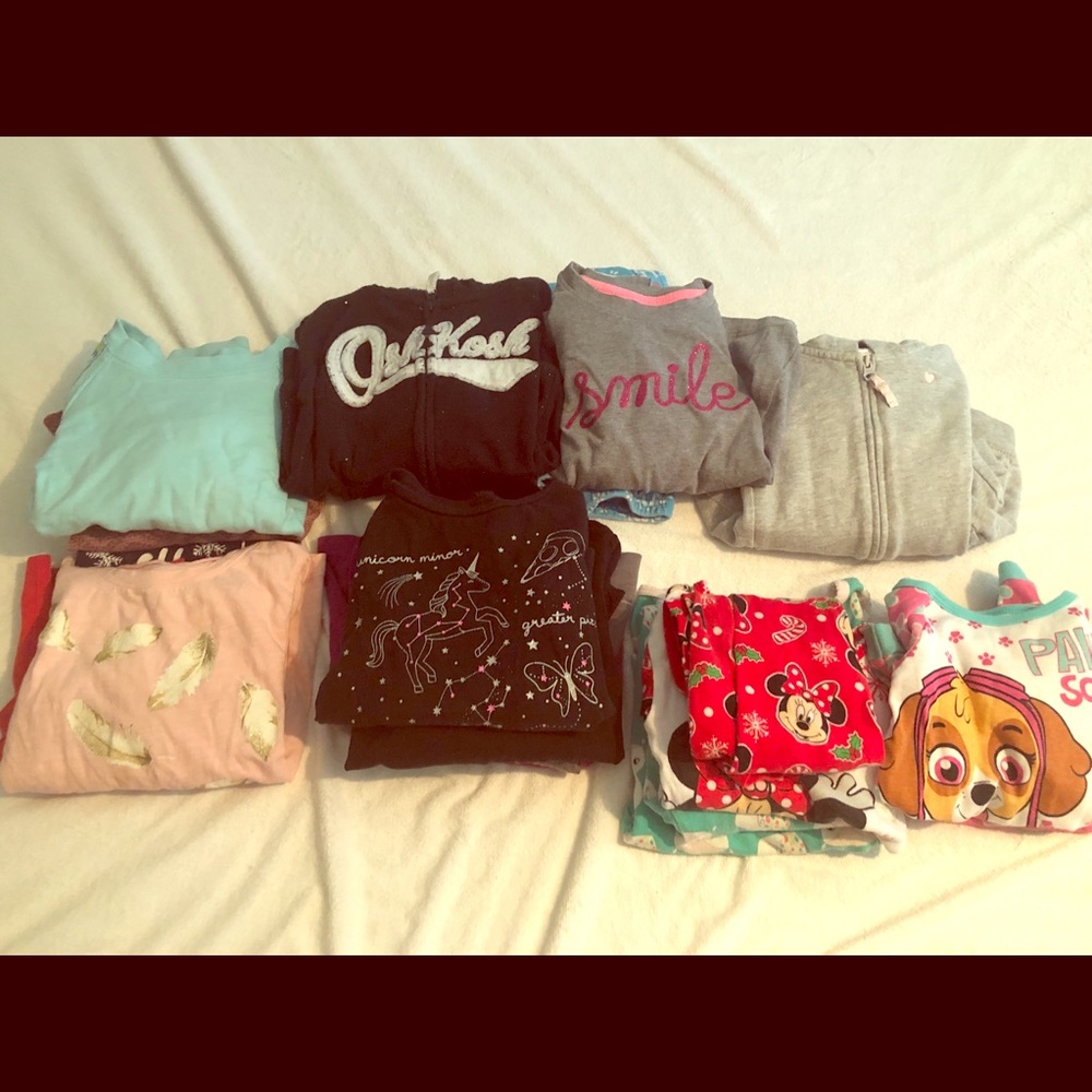 20 piece lot/bundle tops of girls size 4t